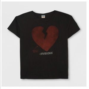 Women’s Junk Food Operation Broken Heart Tee